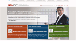 Desktop Screenshot of infosoft.de