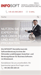 Mobile Screenshot of infosoft.de